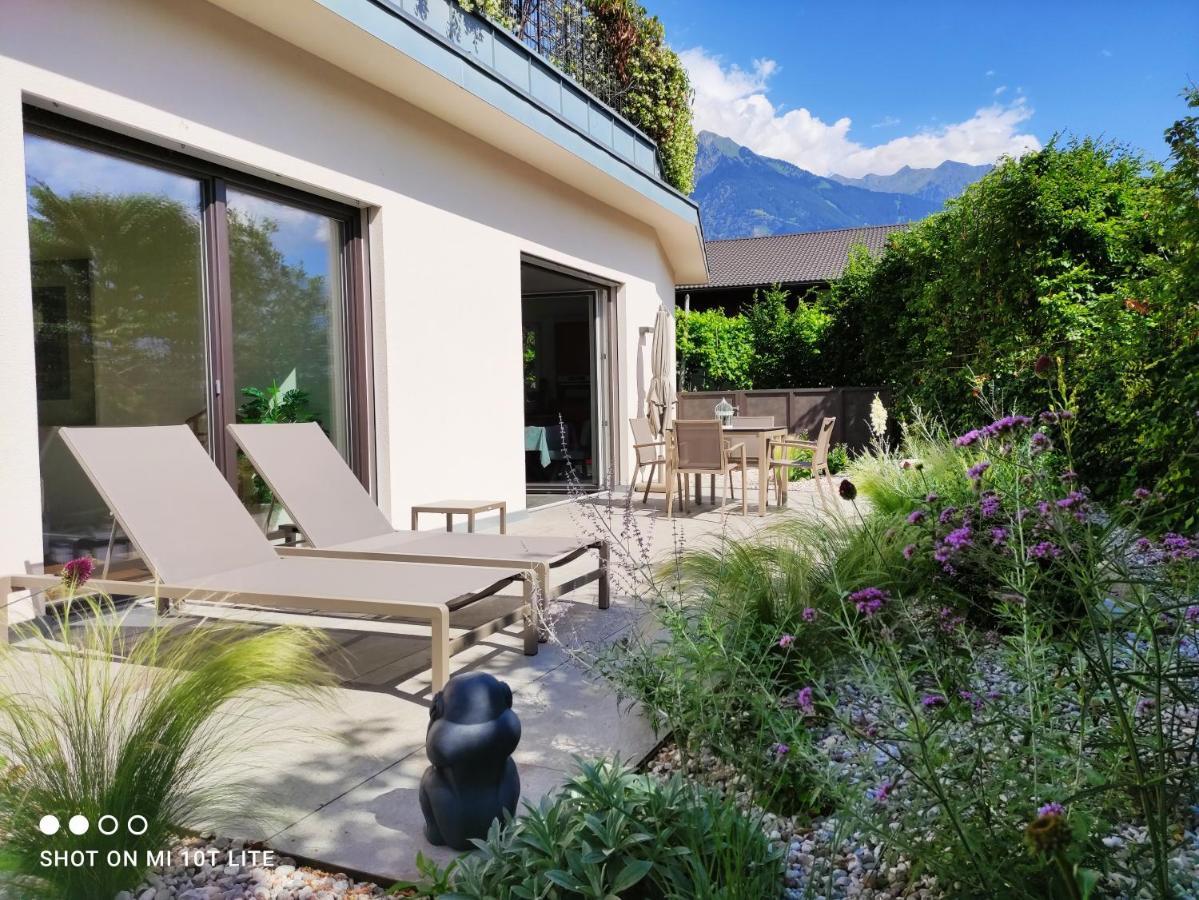 Ruhige Ferienwohnung Mit Garten Und Garage In Privatvilla Marlengo Eksteriør bilde